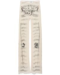 Jean Paul Gaultier - The “Tattoo Marinière” Trousers - Lyst