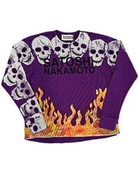Satoshi Nakamoto - Lost Boy Skull-Print Sweatshirt - Lyst