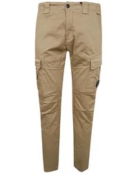 C.P. Company - Logo-Label Cargo Pants - Lyst