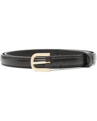 TOTEME - Smalle Leren Riem - Lyst