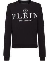 Philipp Plein - Iconic Plein Round-Neck Long-Sleeve Sweatshirt - Lyst
