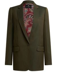 Etro - Blazer Con Botones - Lyst
