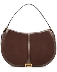 Lancel - L Celeste Double Buckle Saddle Bag - Lyst