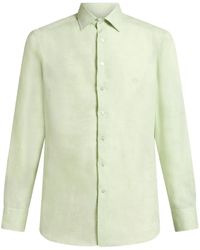 Etro - Pegaso-Embroidered Shirt - Lyst