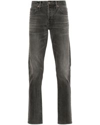 Tom Ford - Halbhohe Slim-Fit-Jeans - Lyst