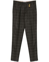Manuel Ritz - Pleated Straight-Leg Trousers - Lyst