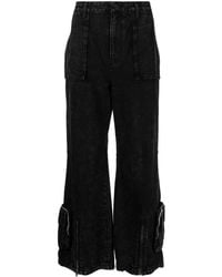 Juun.J - Wide-leg Cotton Jeans - Lyst