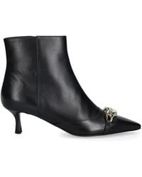 Baldinini - Chain-Detail Pointed Ankle Boots - Lyst