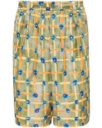 Marni - アブストラクトパターン バミューダショーツ - Lyst