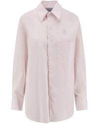 The Seafarer - Embroidered Logo Patch Pocket Shirt - Lyst