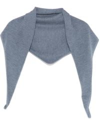 N.Peal Cashmere - Écharpe En Maille Intarsia - Lyst