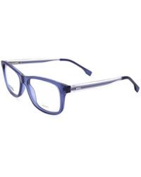 BOSS - Rectangle-Frame Glasses - Lyst
