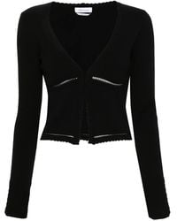 Blumarine - Knitted Cardigan - Lyst