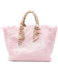 MC2 Saint Barth - Vanity Logo-Print Tote Bag - Lyst