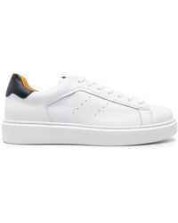 Doucal's - Leather Flatform Sneakers - Lyst