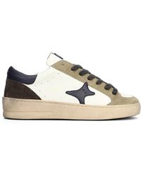 AMA BRAND - Star-Patch Panelled Sneakers - Lyst