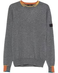 Peuterey - Marlon 04 Geribbelde Trui Met Ronde Hals - Lyst