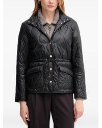 GAUDI - Quilted Puffer Jacket - Lyst