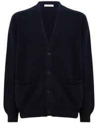 Laneus - Button-Fastening Knitted Cardigan - Lyst