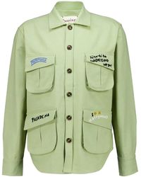 BAZISZT - Embroidery-Detail Shirt - Lyst