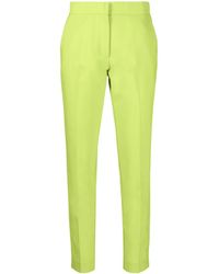 Twinset - High-Waist Tapered Trousers - Lyst