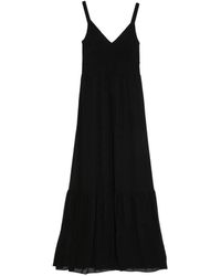 Michael Kors - Maxi Smocked Dress - Lyst