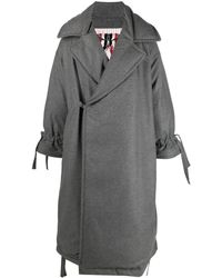 Thom Browne - Padded Off-centre Button Coat - Lyst