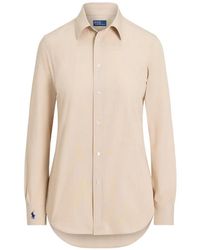 Polo Ralph Lauren - End-On-End Stretch Slim Fit Cotton Shirt - Lyst
