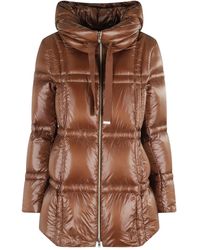 Herno - Zip-Up Padded Coat - Lyst