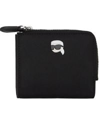 Karl Lagerfeld - Cartera Ikon con cremallera - Lyst