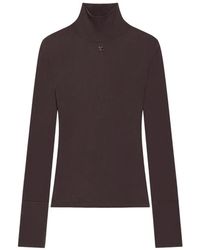 Courreges - Haut À Patch Logo - Lyst