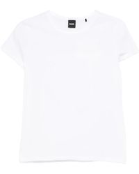 BOSS - Short-Sleeve Cotton T-Shirt - Lyst