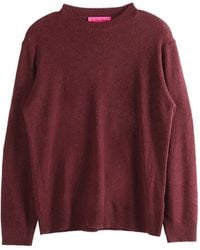 The Elder Statesman - Crew-Neck Long-Sleeve Sweater - Lyst