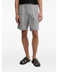 Benetton - Pleated Bermuda Shorts - Lyst