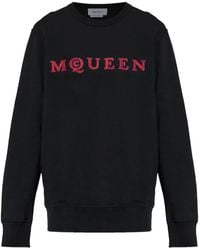 McQueen - Maglione Con Ricamo - Lyst