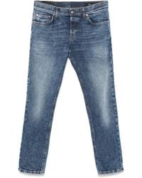 Dondup - Logo-print Jeans - Lyst