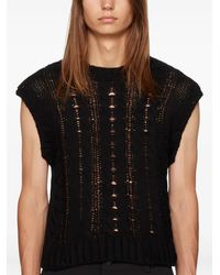 Han Kjobenhavn - Chunky-Knit Sleeveless Jumper - Lyst