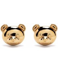 Moschino - Small Teddy Bear Earrings - Lyst
