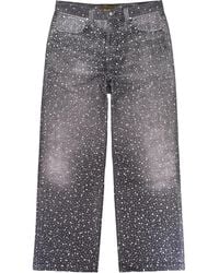 BIRTH OF ROYAL CHILD - Rhinestone-Embellished Straight Jeans - Lyst