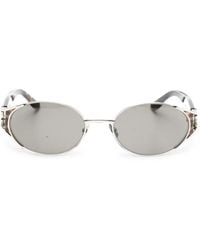 Saint Laurent - Cassandre Tortoiseshell-Effect Sunglasses - Lyst