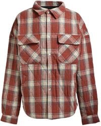 BREATH - Checked-Pattern Shirt - Lyst