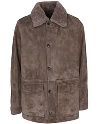 Pal Zileri - Manteau À Boutonnière - Lyst