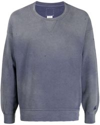 Visvim - Katoenen Sweater Met Gerafeld Effect - Lyst
