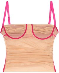 DIESEL - T-hailyna Ruched Camisole Top - Lyst