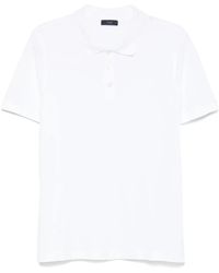 Fay - Piqué Polo Shirt - Lyst