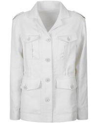 Eleventy - Jacke Mit Pailletten - Lyst
