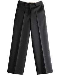 Calvin Klein - Wollen Broek - Lyst