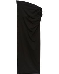 MSGM - Draped Maxi Skirt - Lyst