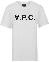 A.P.C. - Grand Vpc Gots Crew-Neck T-Shirt - Lyst