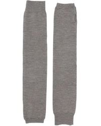 P.A.R.O.S.H. - Fingerless Fine-knit Gloves - Lyst